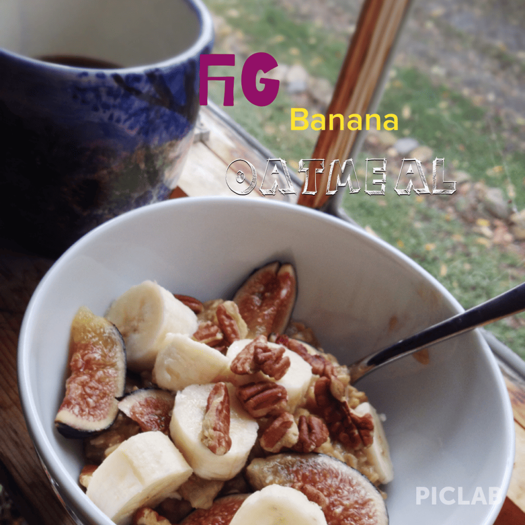 Fig and Banana Oatmeal