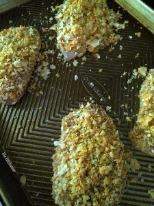 Protein Potato Chip Encrusted Tilapia