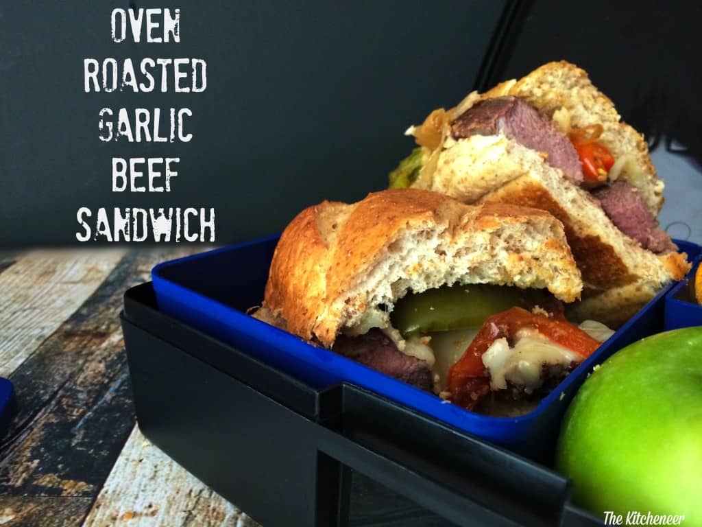 Oven Roasted Garlic beef sandwich 2