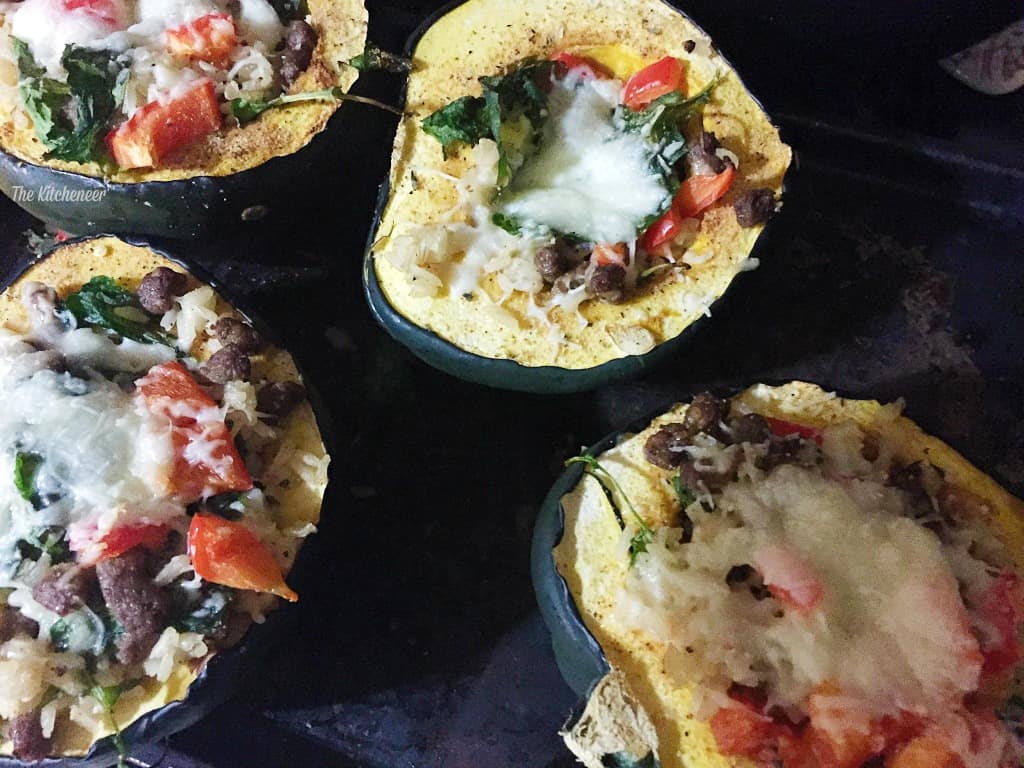 Stuffed Acorn Squash 2