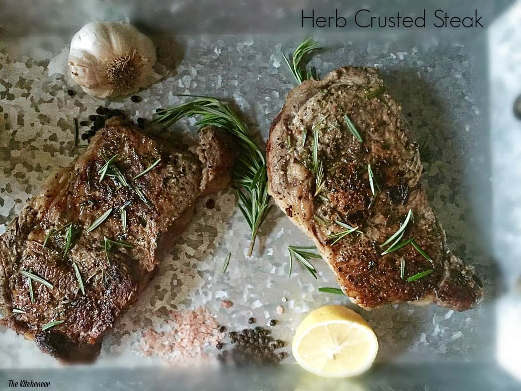 Herb-Crusted-Steak