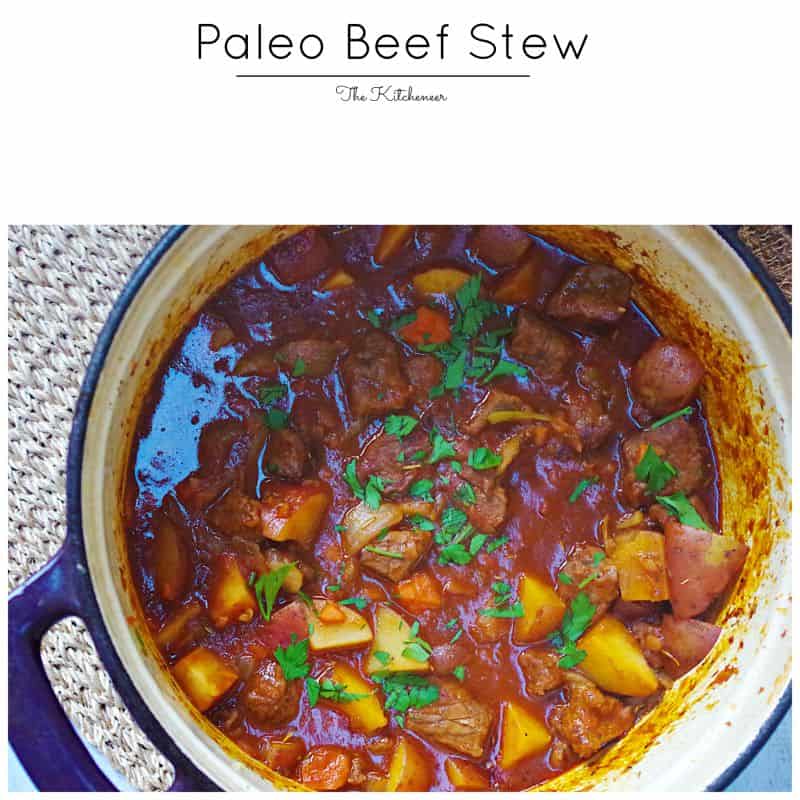 Paleo beef stew