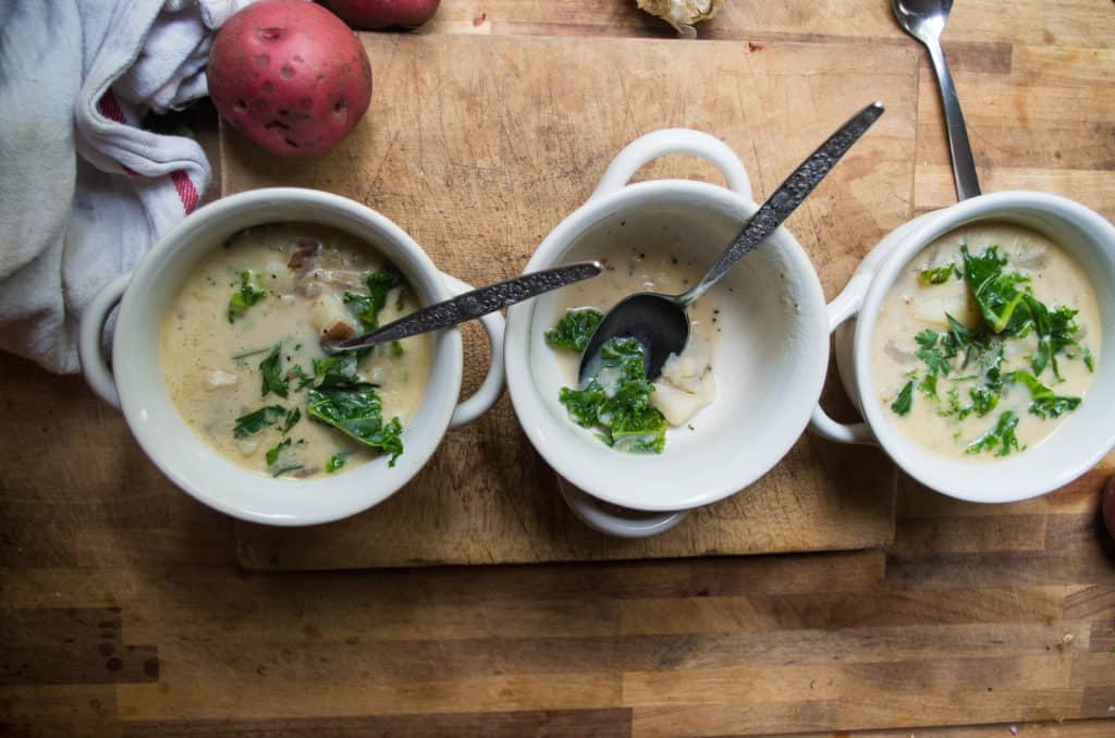 Whole30 Smoked Chicken Sausage and Potato Soup