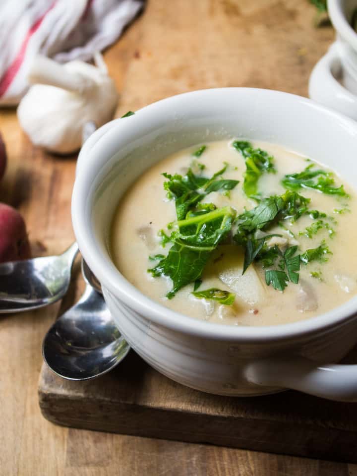 Whole30 Smoked Chicken Sausage and Potato Soup