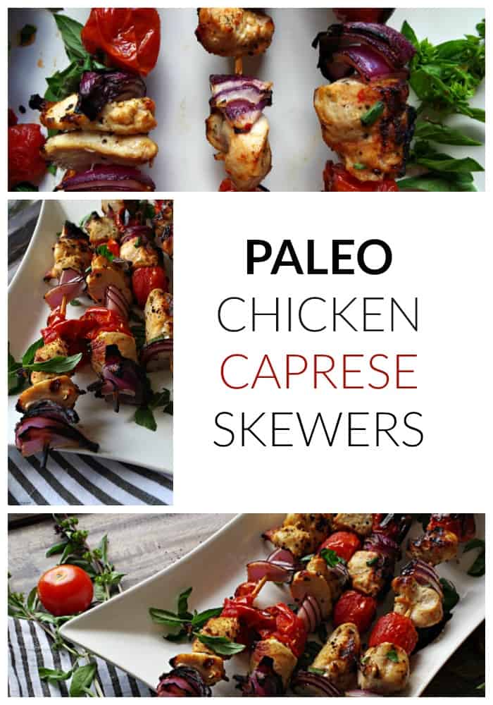 Paleo Chicken Caprese Skewers12