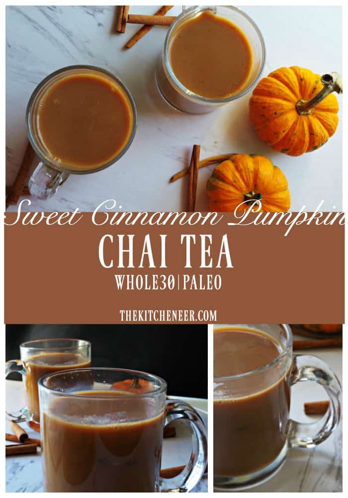 Sweet Cinnamon Pumpkin Chai Tea