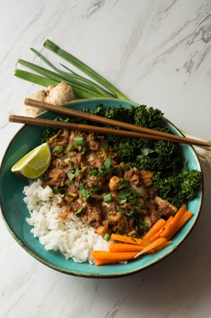 Slow Cooker Filipino Style Picadillo- a Whole30 slow cooker bison recipe that requires no effort and all you need to do is add everything to the pot and walk away! It’s packed with lean bison meat, Filipino flavors, and will become your family’s go to weeknight meal! Easy peasy!|thekitcheneer.com