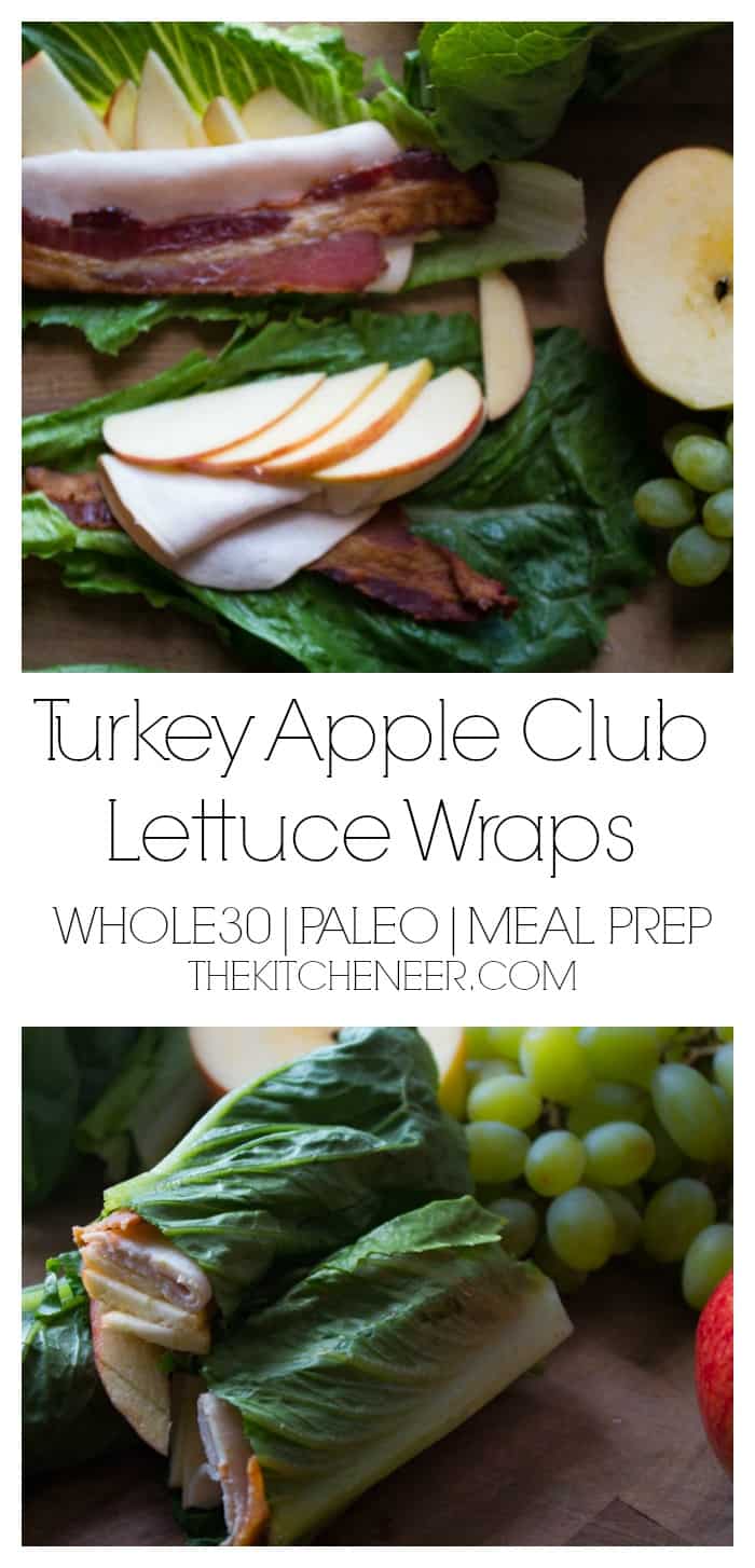 A great Whole30 cold lunch recipe that is perfect for your weekly meal prep! Packed with protein and and crisp crunchy apples. One of my favorite lunch options EVER!|thekitcheneer.com