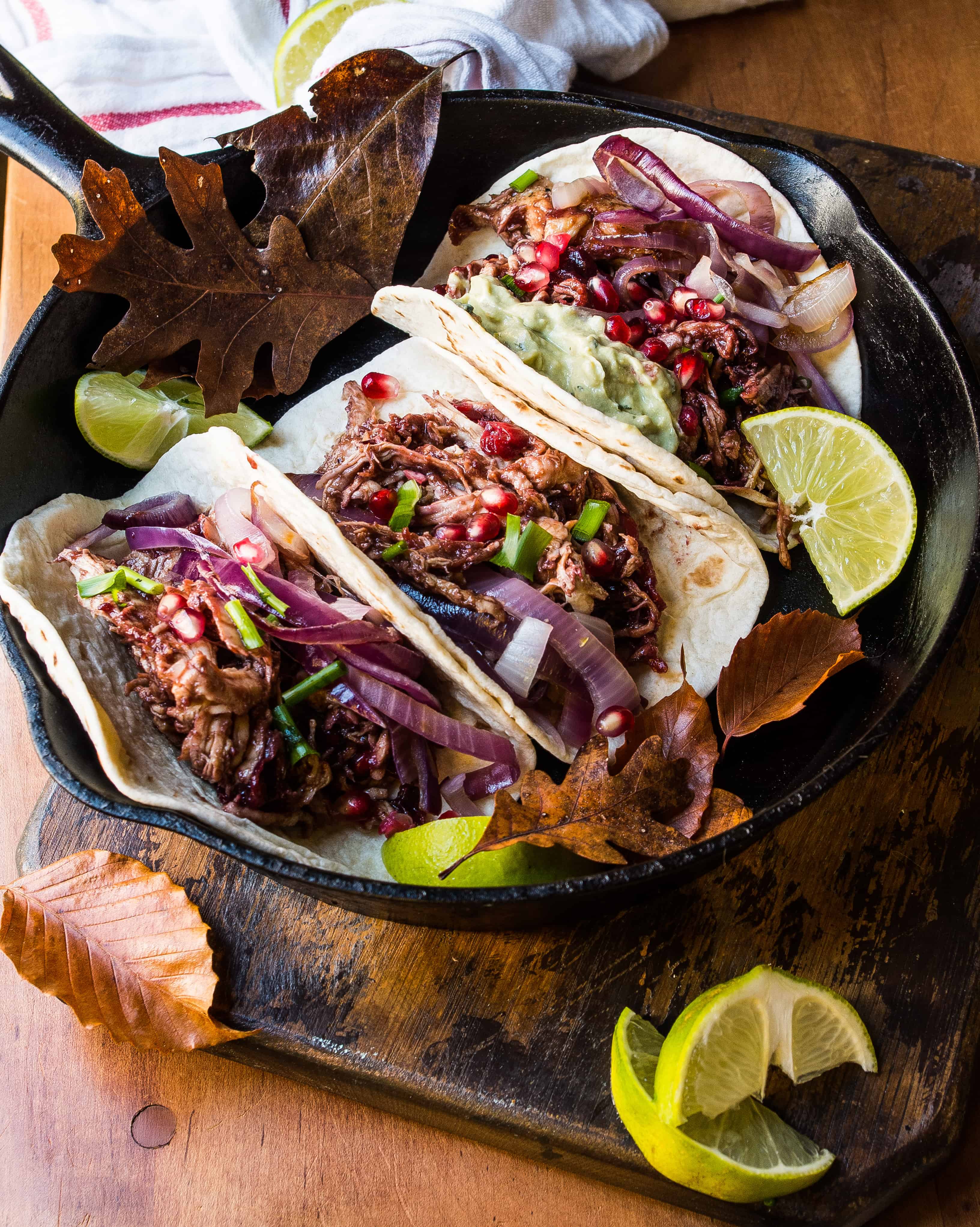 Cranberry BBQ Pulled Turkey Tacos- perfect for Thanksgiving leftover turkey!|thekitcheneer.com