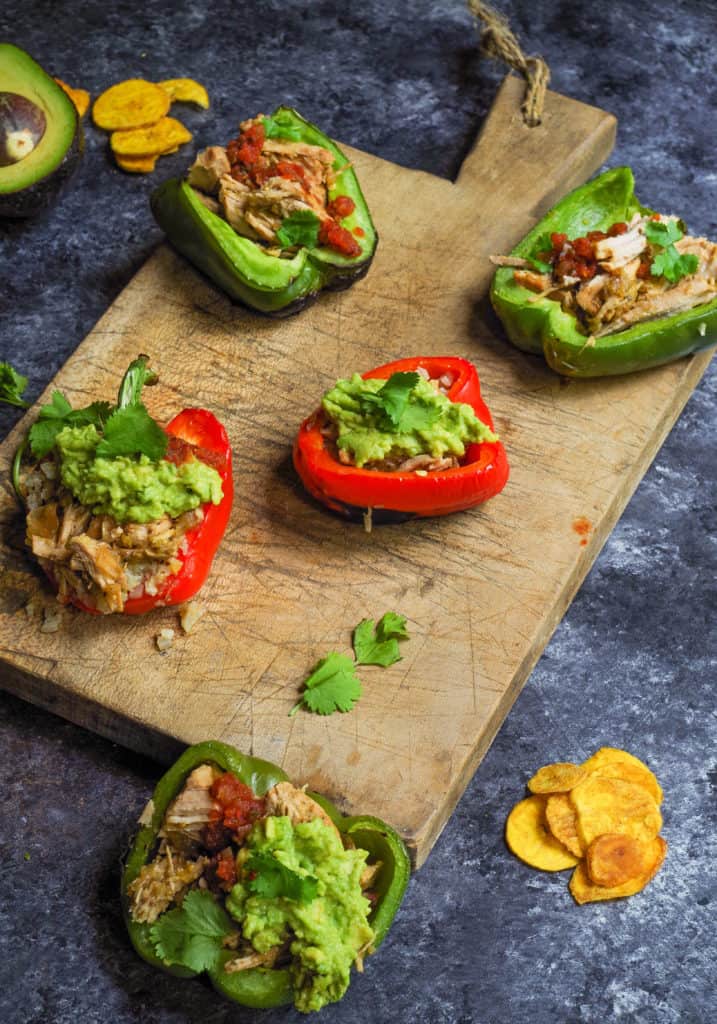 These Instant Pot Whole30 Chile Verde Tacos are pretty much my favorite dinner for Taco Tuesday…heck any day of the week. SO SO quick and easy with only 5 ingredients and 30 minutes between you and this healthy Whole30 meal.