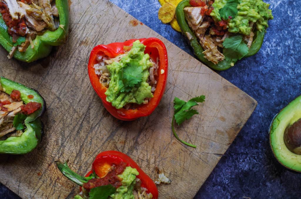 These Instant Pot Whole30 Chile Verde Tacos are pretty much my favorite dinner for Taco Tuesday…heck any day of the week. SO SO quick and easy with only 5 ingredients and 30 minutes between you and this healthy Whole30 meal.