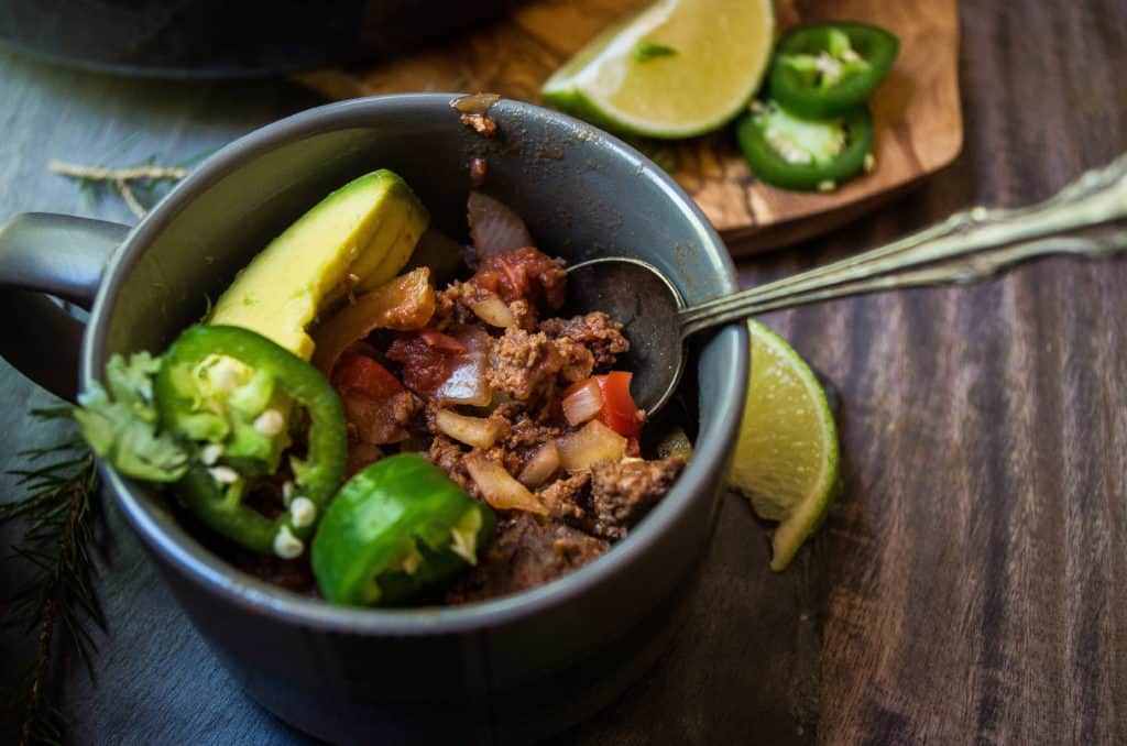 Whole30 Open FIre Cowboy Chili|the kitcheneer.com