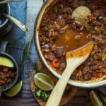 Whole30 Open FIre Cowboy Chili|the kitcheneer.com