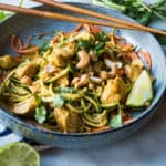 whole30 instant pot chicken pad thai|thekitcheneer.com