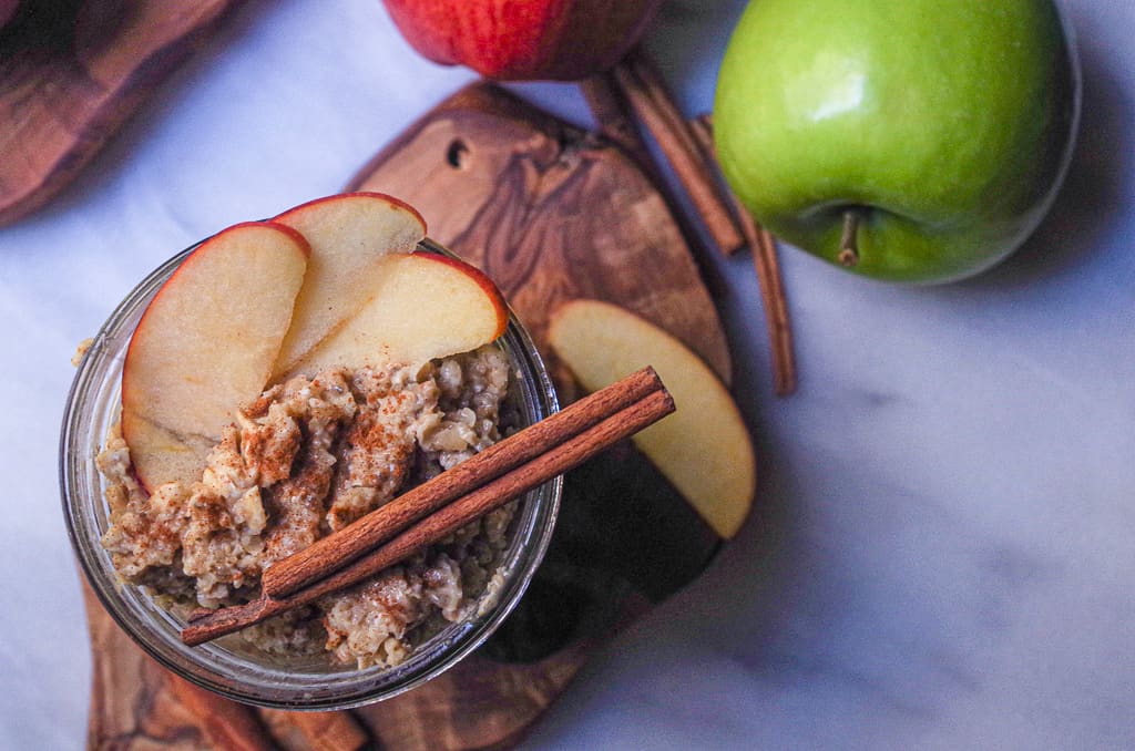 Glutenfree Apple Spiced Coffee Cake Overnight Oats The Kitcheneer