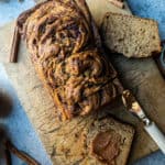 Gluten Free Apple Butter Cinnamon Swirl Bread | The Kitcheneer.com
