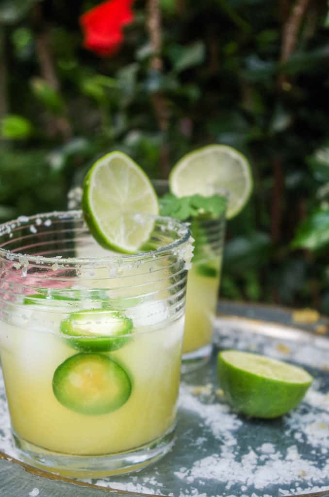 Spicy Ginger Margarita|thekitcheneer.com