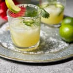 Spicy Ginger Margarita|thekitcheneer.com