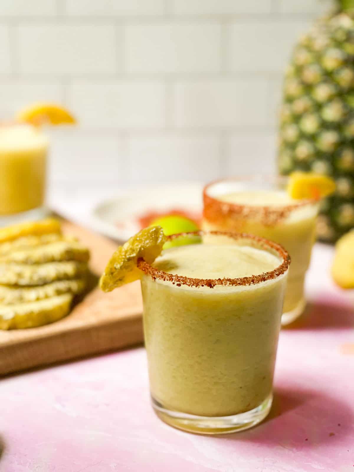 Smoked Pineapple Margaritas The Kitcheneer