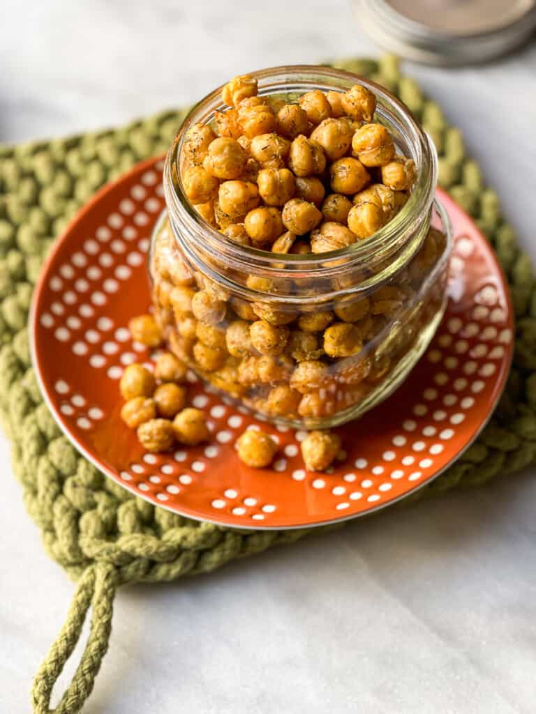 Crispy and Delicious Air Fryer Chickpeas 